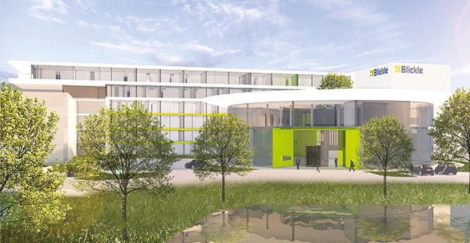 Noua clădire administrativă de la sediul central din Rosenfeld
